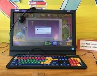 AWE Early Learning Computers All-in-One touchscreen