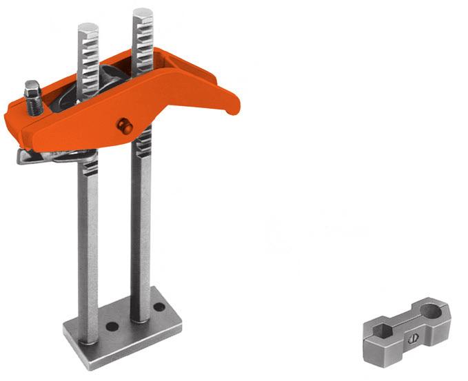 T-Slot Series CARVER Clamps Product Overview Features: These clamps provide rapid height adjustment and positive holding.