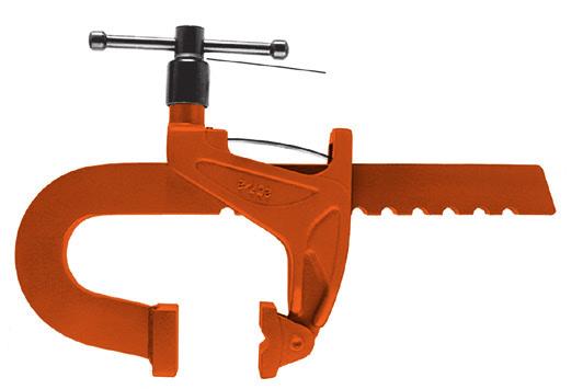 c-style Series CARVER Clamps Product Overview, Dimensions