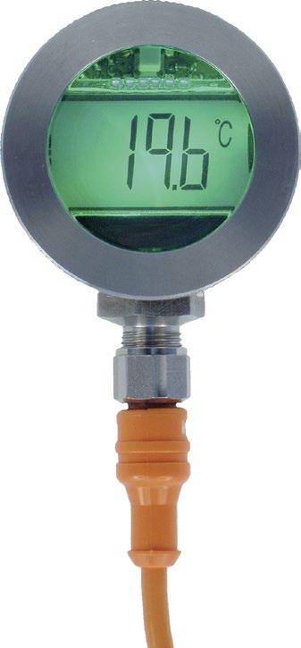 ..20mA transmitter with LCD for Pt100 temperature sensor For installation