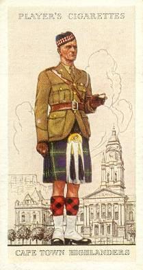Cape Town Highlanders. Kimberly Regiment. Witwatersrand Rifles.