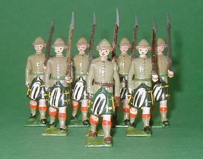 Britains Set 1901: Cape Town Highlanders.