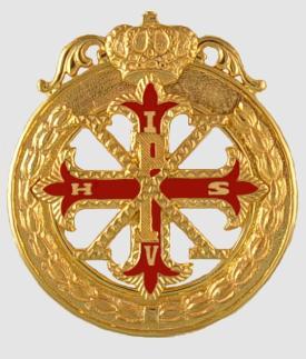 Red Cross of Constantine Puissant Jewel This Red Cross of Constantine Puissant jewel measures