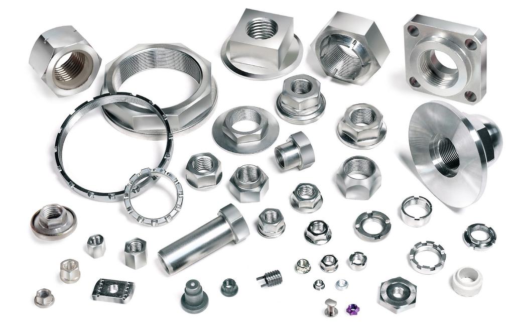 Fastener Product Offering Products Styles Sizes* Options Nuts Self-Clinching Nuts Threaded Inserts Made to Order Hex Hex Flange Weld Spanner T-slot Channel Extension Blind Fasteners Miniature Nuts