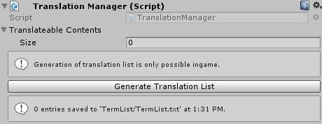 Localization Asset: I2 Localization This means the text you enter in the EventScript of the cards will be used as terms and can be translated with I2 Localization.
