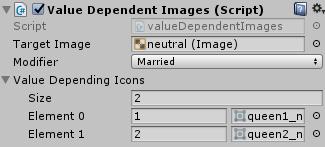 Value Dependent Images You can now change images depending on a
