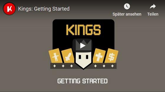 Getting started create a new Unity Project (2D) and import the Kings Game Asset open the Game -Scene in Kings -Project folder and press Play the game should now run this asset was built and tested