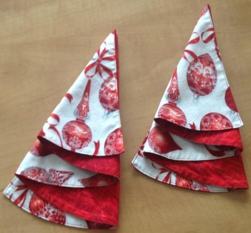 Christmas Tree Napkins Wednesday October 31 Come join the fun to create some festive napkins for your Holiday entertaining!