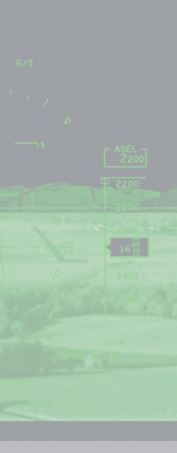 3 4 Synthetic Vision System Head-Up Display Terrain and Obstacle Images Overhead-Mounted Digital HUD The ClearVision Synthetic Vision System (SVS) provides synthetic 3D images generated from a