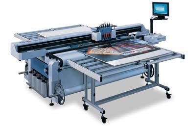 UVjet 215-C, the multi-functional large format printer for rigid and rolled