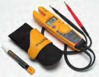 The T+ and T+PRO come with attached test probes, lead wrap, users manual.