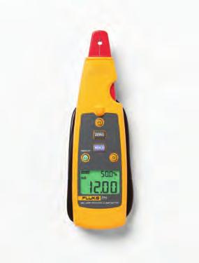 signals with in-circuit measurement Power a transmitter with the 24 V loop power supply Automatically ramp and step change the 4-20 ma output for remote testing Use the Fluke 773 to: Measure dc