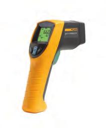 Fluke 560 Series Infrared Thermometers Specifications Fluke 566 and 568 IR and Contact Thermometers With a straight-forward user interface and softkey menus, the Fluke 566 and 568 make even complex