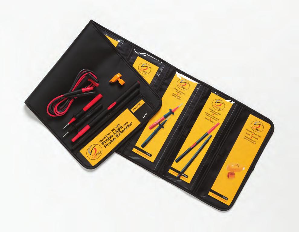 test leads TP280 test probe extenders Soft foldable pouch, keeps the entire set together L210 Probe Light and Probe