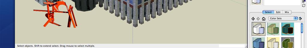 Figure 7: Collections of Models in the 3D Warehouse Google Earth has the capability to show 3D objects that consist of users submissions that