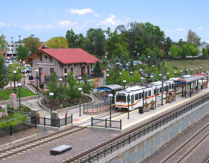 A m e n i t i e s a n d S e r v i c e s Light Rail Littleton has two light rail stations operating as part of the Regional Transportation District s (RTD) C and D