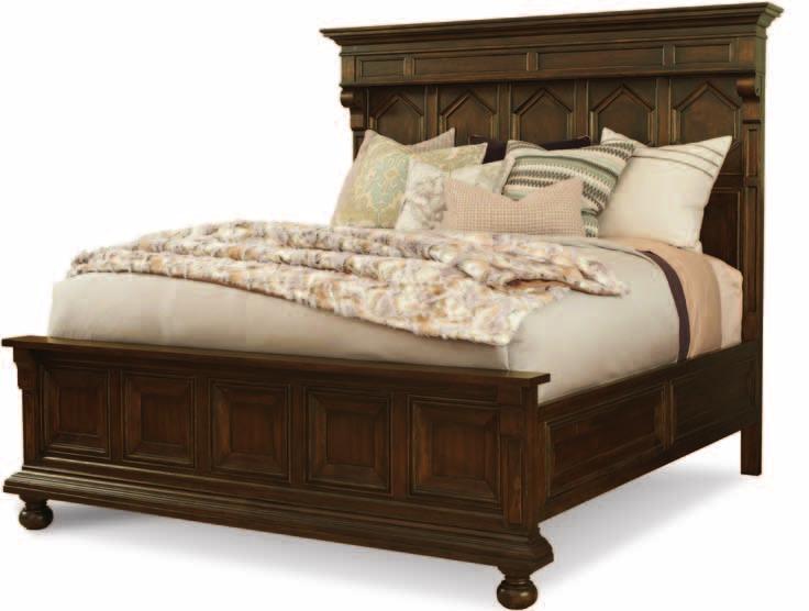 (86cm) D18 (46cm) H32 (81cm) Also available: 910-319 de Brazza California King Bed