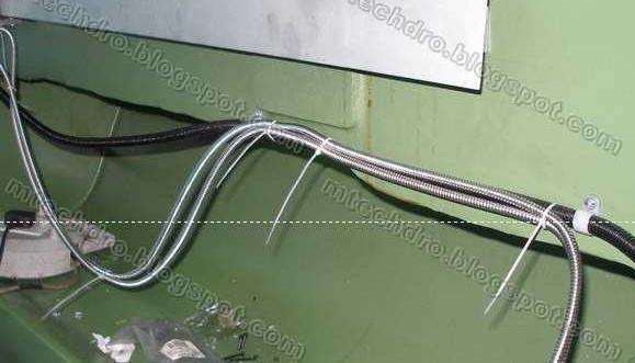 Z29. Tie cable-tie to arrange the cable