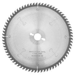 TCT saw blades for cutting natural wood 22 5383-55 LFZ - longitudinal cutting of natural massive wood - single blade machines without machine feed - saw blade geometry includes a chip thickness