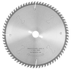 TCT saw blades for cutting non-ferrous metals and plastics Material: non-ferrous metals and plastics profiles, mouldings Machine: manual feed machines 22 5387-13 TFZ N TCT saw blades for cutting