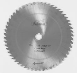 Alloy saw blades for wood cutting Alloy saw blades for wood cutting Alloy saw blades for wood cutting are manufactured from carbon steel 75Cr1 (DIN 1.2003).