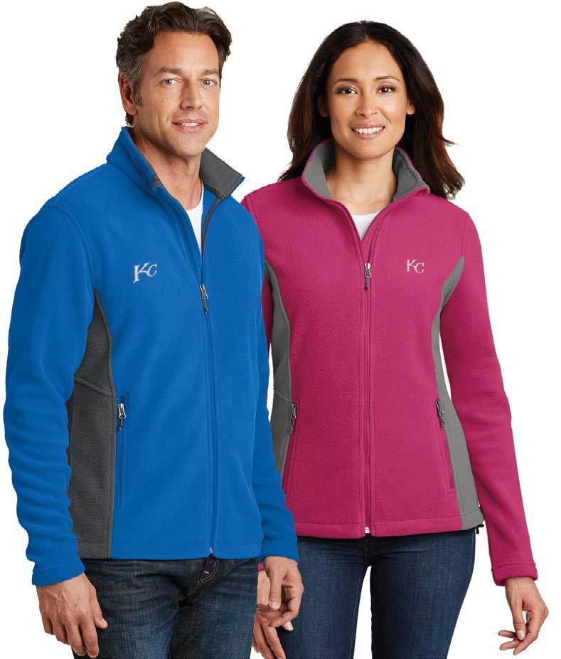 Port Authority Colorblock Value Fleece Jacket JL216 JF216 6 12 24 48 $46.95 $40.