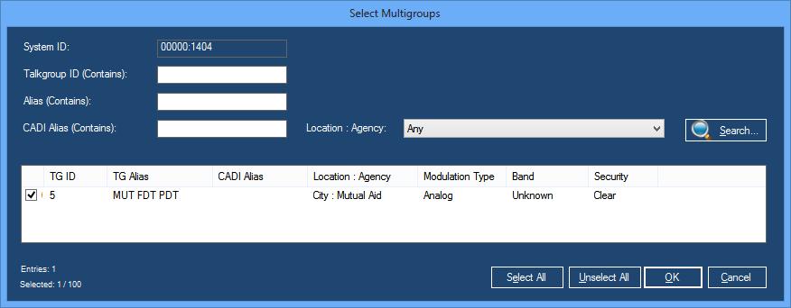 Multigroups To add one or more multigroups, take the following steps: 1. Right-click on the Multigroups node under the system you wish to add multigroups under.