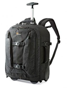 All of the Pro Runners have also been redesigned with a new look, bringing the classic LowePro forward to a more modern design with grey accents, and new ergonomic straps and padding.