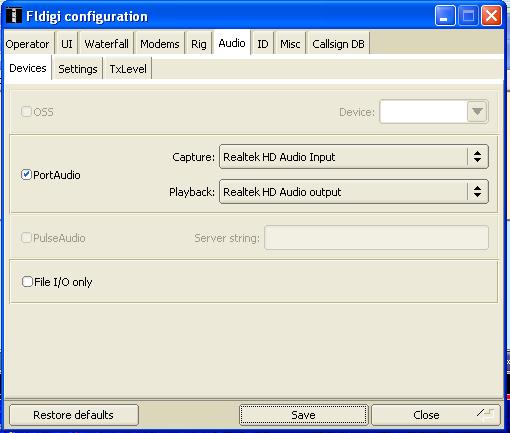 Select Your Computer s Sound Card With audio coupling