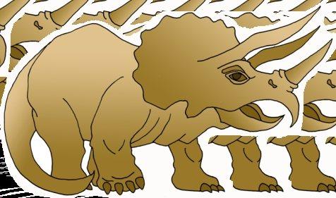 QUADRUPED or QUADRUPEDAL means that the dinosaur walked on four feet.