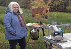 PLEIN AIR EVENT Painting Without Pressure to Compete or Exhibit Five artists were invited by PleinAir magazine to paint on a 500-plus-acre farm, with the only expectation being that they share