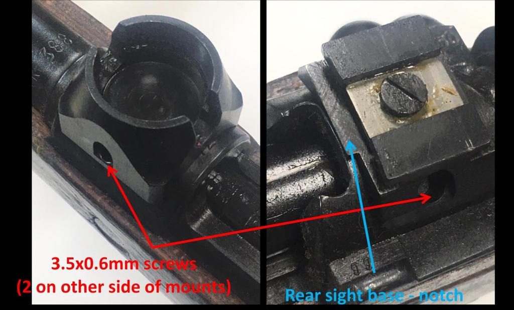WHAT THIS MOUNT FITS As noted above, RSM patterns its products off of original examples; subsequently the German K98 Scope Mount Set/Closed Loop 26.5mm (No.