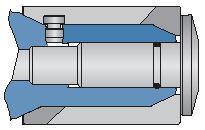 Hardinge Design Expertise Parallel Gripping True Parallel Gripping Built-in Safety Feature Interchangeable Collets Safety Stop Location Workpiece Collet Draw Plug The Hardinge Sure-Grip Expanding