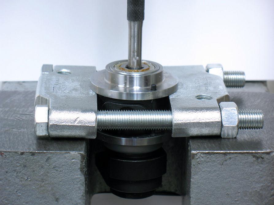 3. Fasten 96346 Bearing Separator (2") around 59134 Cylinder Sleeve.