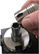 Ø h6 V X W Apply grease to taper. Inch Metric Max Ø Min Ø (ISO h6) Re-Assemble lock nut.