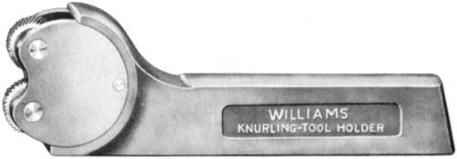 53-39 Knurling Tool Toolpost-type toolholder on