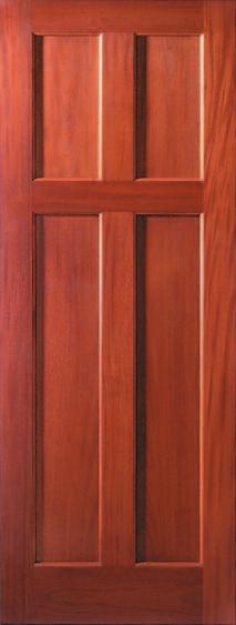 Flat Panel Doors The elemental sophistication of Woodharbor Flat Panel Exterior Doors brings timeless style to your home. Their clean lines and classic styling put them in a class apart.