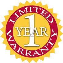 ONE YEAR LIMITED WARRANTY J&K Cabinetry hereby warrants that all cabinets sold by J&K Cabinetry are free from defects in material and workmanship for a period of one year from the date of purchase.