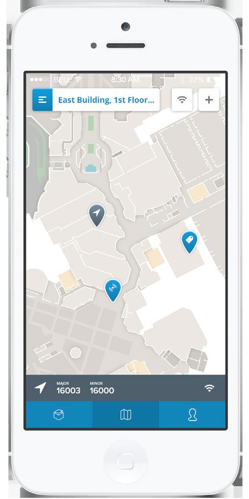 The Aruba Beacons app lets venues manage and configure Aruba Beacons on the go.