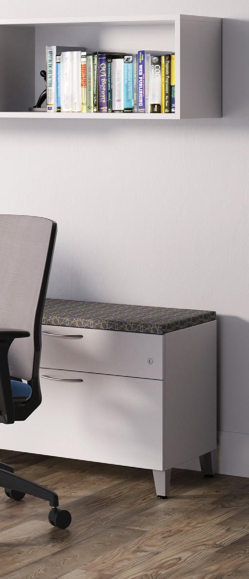 WORKSTATION Features such as the seat glide and waterfall seat edge enhance natural