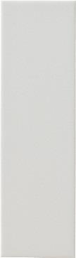 SIZES 4 x 12 Wall Tile *2 x 8 Wall Tile 4 x 16 Wall Tile **3 x 6 Wall Tile *Available in White Gloss, Ivory Gloss and Cool Gray.
