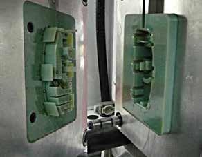 5. INJECTION MOLDING PROCESS When using the PolyJet mold for the first time, the best practice procedure is: Start with a short shot and a slow injection speed.