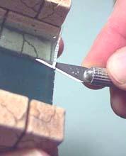 This method works because resin and epoxy do not stick to the slick plastic side of the tape.