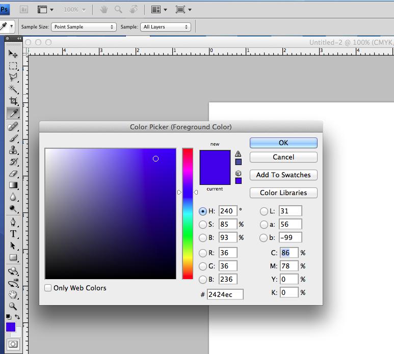 Filling color by using the keyboard 1. First check the color in the front of your Color Palette at the bottom of your Tools Menu. 2.