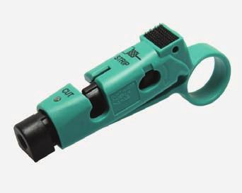 With hex wrench for easy installing or removing F connector from splitter.