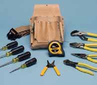 Tools and Totes Tool Kits featuring Pliers 12-Piece Set - #35-805 6-Piece Set - #35-794 Set Includes: Four LASERedge Pliers with dipped grip handles (#35-012 9-1/4 Linesman w/fish tape puller,