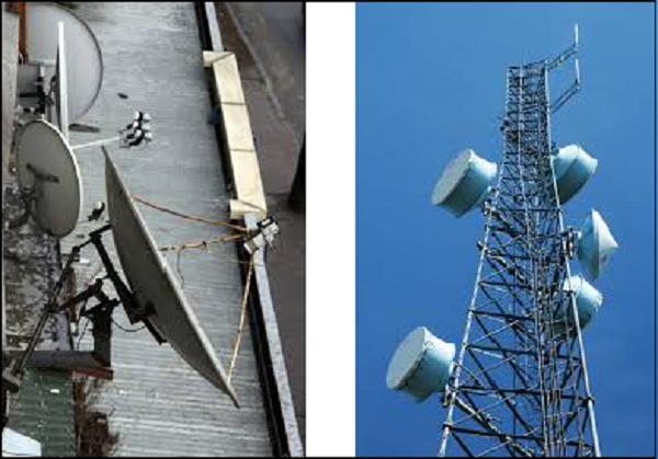 A receiving antenna is one, which converts electromagnetic waves from the received beam into electrical signals.
