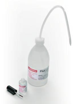 FL Flux S Sponge Flux especially developed to repair circuits and resoldering components. FL-15 15 ml non-leak bottle with an applicator brush.