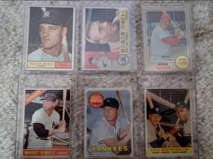 SPORTS CARDS All Topps Cards (unless otherwise noted): 1966 (#50) & 69 (#500) Mickey Mantle