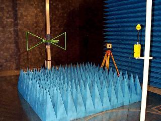 EMC laboratory session 1 EMC tests of a commercial Christmas LED light set 1. Visit of the ACE semi-anechoic chamber What is an anechoic chamber and why is the ACE chamber called semi-anechoic?
